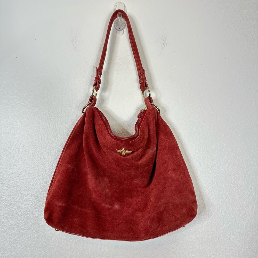 Lisi Lerch Finley Tote Bee leather rust red bohemian casual summer classic boho
